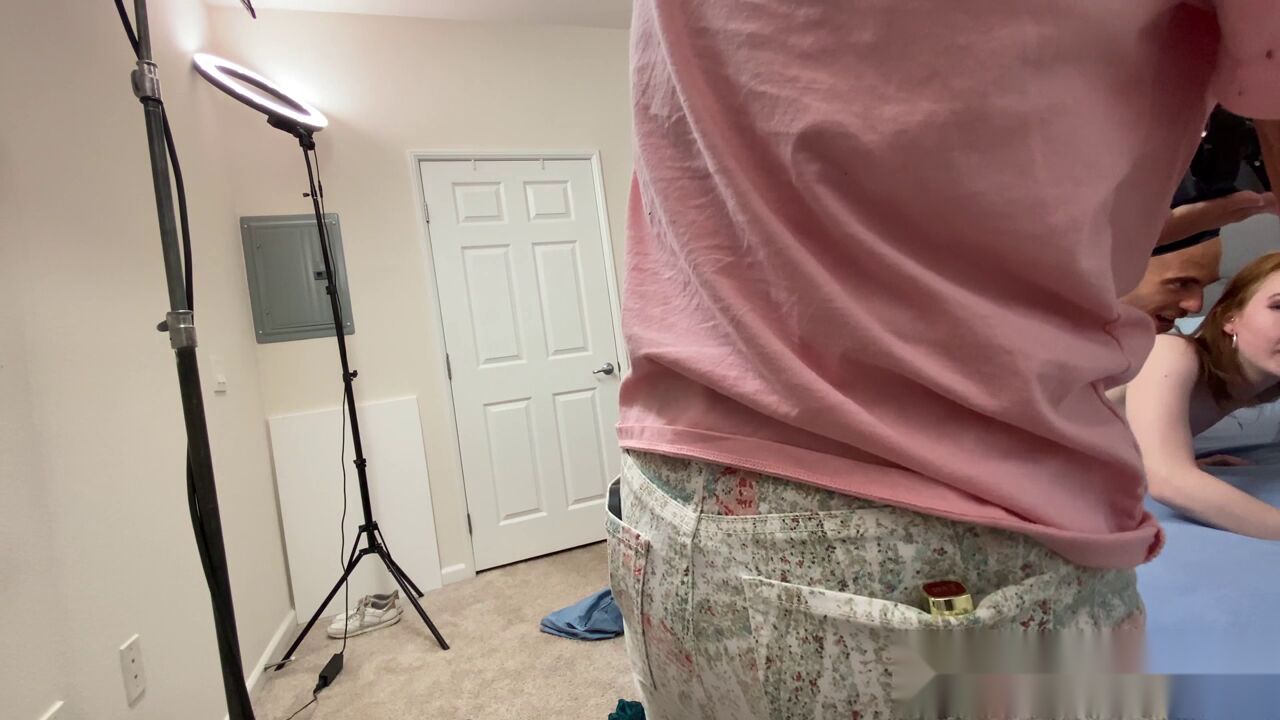 Tattooed Redhead POV Facial